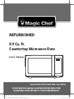 Magic Chef R-MCD993B User Manual preview