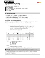 Предварительный просмотр 8 страницы Magic Chief MC-DW-1510S Instruction Manual