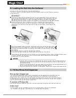 Предварительный просмотр 9 страницы Magic Chief MC-DW-1510S Instruction Manual