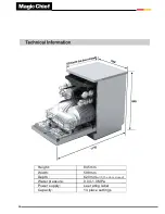 Предварительный просмотр 24 страницы Magic Chief MC-DW-1510S Instruction Manual