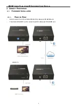 Preview for 8 page of Magic Control Technology IPE605-TX User Manual