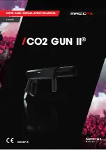 MAGIC FX CO2 GUN II User And Installation Manual preview