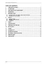 Preview for 6 page of MAGIC FX MFX0702 User Manual