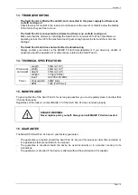 Preview for 15 page of MAGIC FX MFX0702 User Manual