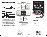 magic lite RGB Neon Flex NFLX RGB Series Installation And Safety Instruction preview