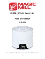 Предварительный просмотр 1 страницы Magic mill MFD-500 Instruction Manual