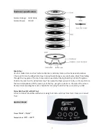 Предварительный просмотр 4 страницы Magic mill MFD-500 Instruction Manual