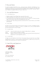 Preview for 9 page of Magic Mobility MULTI-MODE ACTIVATOR JS User Manual