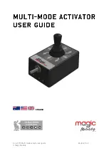 Magic Mobility MULTI-MODE ACTIVATOR Series User Manual preview