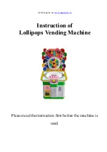 Magic Play Lollipops Instructions Manual preview