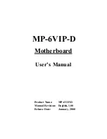 Magic-Pro Computer MP-6VIP-D+ User Manual предпросмотр