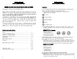 Preview for 2 page of MAGIC SCREED HD6060 Owner'S Manual & Parts Book