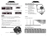 Preview for 4 page of MAGIC SCREED HD6060 Owner'S Manual & Parts Book