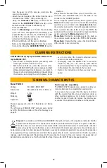 Preview for 19 page of Magic Vac Magic Vac Dinamika Operating Manual