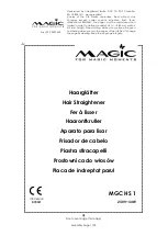 Magic MGC HS 1 Operating Instructions Manual preview