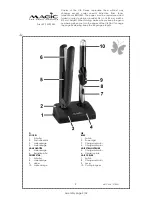 Предварительный просмотр 2 страницы Magic MGC HS 4 Manual