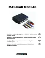 Magicar M880AS Installation Manual preview