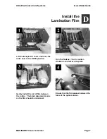 Preview for 7 page of Magicard MAGICARD Sicura Laminator Quick Start Manual