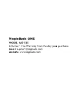 Preview for 60 page of MagicBuds MB-515 User Manual