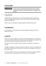 Preview for 2 page of Magicfx CONFETTIPISTOL MFX0310 User And Installation Manual