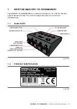 Предварительный просмотр 5 страницы Magicfx FX-COMM4NDER MFX3203 User And Installation Manual