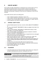 Предварительный просмотр 14 страницы Magicfx MFX0408 User And Installation Manual