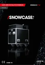 Preview for 1 page of Magicfx SNOWCASE Series User And Installation Manual