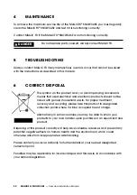 Preview for 30 page of Magicfx SNOWCASE Series User And Installation Manual