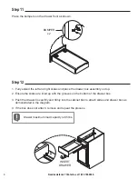 Предварительный просмотр 8 страницы Magick Woods Elements B12L Assembly Instructions Manual