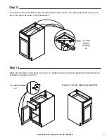 Предварительный просмотр 9 страницы Magick Woods Elements B12L Assembly Instructions Manual