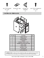 Предварительный просмотр 15 страницы Magick Woods Elements B12L Assembly Instructions Manual