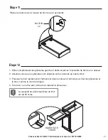 Предварительный просмотр 21 страницы Magick Woods Elements B12L Assembly Instructions Manual