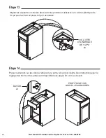 Предварительный просмотр 22 страницы Magick Woods Elements B12L Assembly Instructions Manual