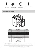 Предварительный просмотр 28 страницы Magick Woods Elements B12L Assembly Instructions Manual