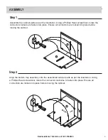 Предварительный просмотр 3 страницы Magick Woods Elements BC36LS Assembly Instructions Manual