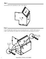 Предварительный просмотр 4 страницы Magick Woods Elements BC36LS Assembly Instructions Manual