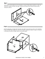 Предварительный просмотр 5 страницы Magick Woods Elements BC36LS Assembly Instructions Manual