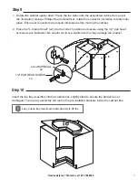 Предварительный просмотр 7 страницы Magick Woods Elements BC36LS Assembly Instructions Manual