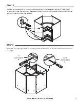 Предварительный просмотр 9 страницы Magick Woods Elements BC36LS Assembly Instructions Manual