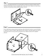 Предварительный просмотр 19 страницы Magick Woods Elements BC36LS Assembly Instructions Manual