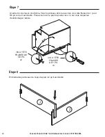 Предварительный просмотр 20 страницы Magick Woods Elements BC36LS Assembly Instructions Manual