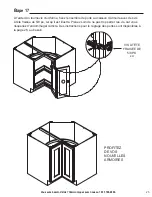 Предварительный просмотр 25 страницы Magick Woods Elements BC36LS Assembly Instructions Manual