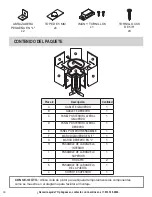 Предварительный просмотр 30 страницы Magick Woods Elements BC36LS Assembly Instructions Manual