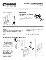 Magick Woods Elements BRIGHTON 30017 Installation Instructions предпросмотр