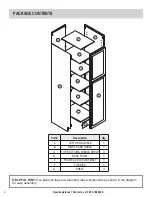 Preview for 2 page of Magick Woods Elements U1884L Assembly Instructions Manual