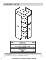 Preview for 22 page of Magick Woods Elements U1884L Assembly Instructions Manual