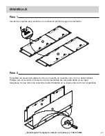 Preview for 23 page of Magick Woods Elements U1884L Assembly Instructions Manual