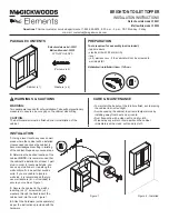 Preview for 1 page of MAGICKWOODS Elements 30231 Installation Instructions