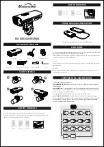 Magicshine RAY 1600 User Manual предпросмотр