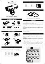 Magicshine RAY 2600 User Manual preview